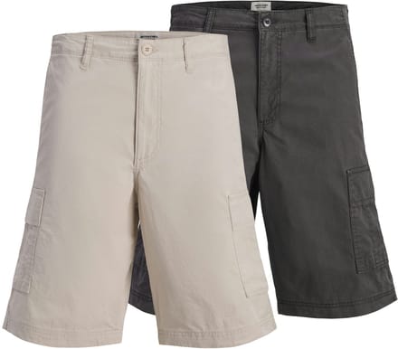 JACK&JONES PANTS STUDIO - JPSTCOLE MATTY CARGO SHORT MID MP 2PK Heren Cargo korte broek