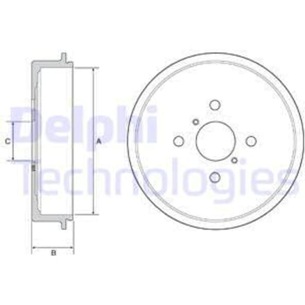 Remtrommel DELPHI BF552