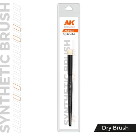 AK Interactive AKB025 Synthetische Droogborstel Kwast L