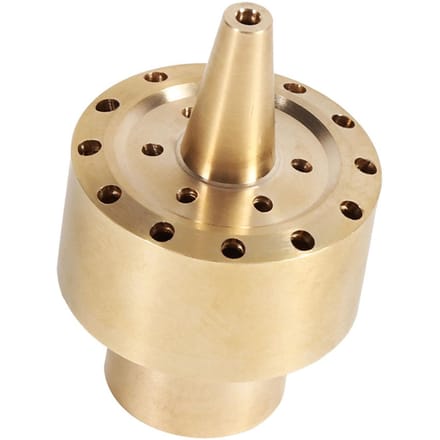 1 4    1 2    3 4 Messing Kolom Tuinvijver Fontein Watermondstuk Sproeier Spuitkop Goud 4 points beige