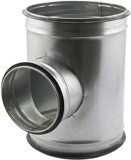 T-stuk Ã˜ 630 mm - Ã˜ 450mm voor spirobuis (90Â°)