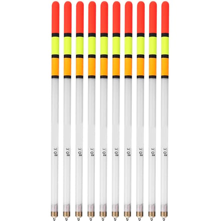 10 stuks duurzame plastic visdobbers, dobberstok, buis, multifunctioneel visvoer, aas, accessoires white