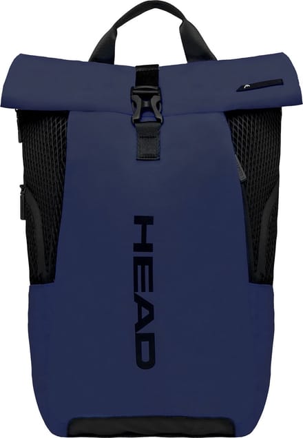 HEAD laptop rugzak rugzak met laptopvak Net Backpack Roll-Up 19L Navy donkerblauw