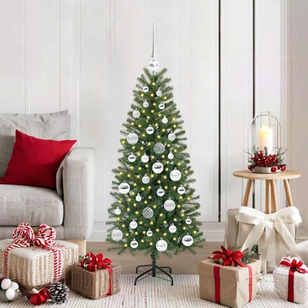 vidaXL - Kunstkerstboom - Groen - 120 - cm - PE - en - PVC