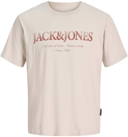 JACK&JONES PLUS - JJDEVIN DAYTONA PRINT TEE SS CN PLS PLUS - Heren PLUS - T-shirts