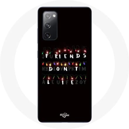 Coque pour Samsung Galaxy S20 FE - MANIACASE - Stranger Things - Souple - Noir - Mixte