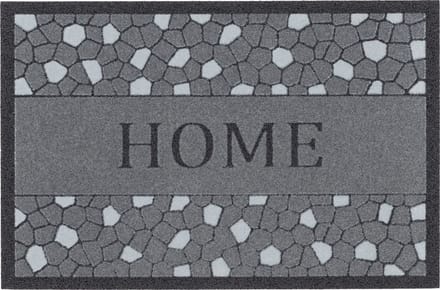 Pergamon Binnen en buiten Deurmat Rubber Flock Home