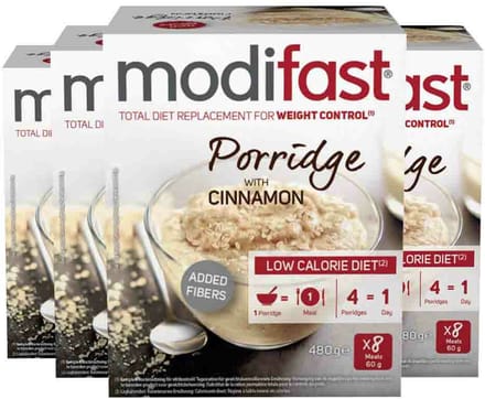 Modifast Weight Control Porridge - 4 x 480 gr - Voordeelverpakking