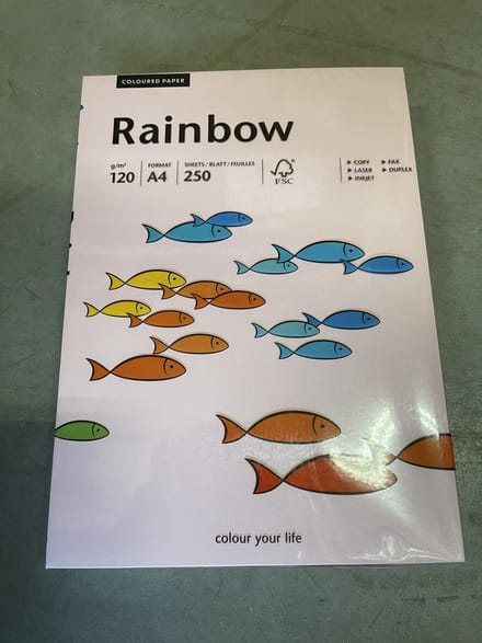 Rainbow 120gram Kl-54 Licht roze