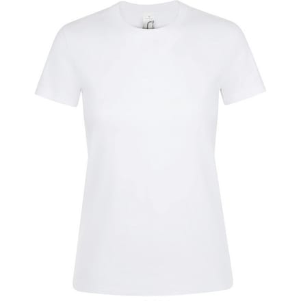 SOLS Dames/dames Regent T-Shirt met korte mouwen (Wit)
