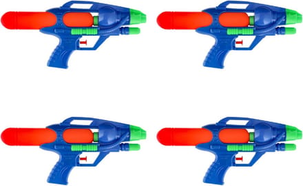 Waterpistool/waterpistolen gekleurd 30 cm