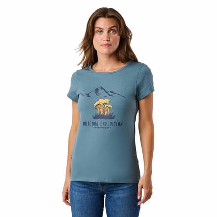 Swedemount Forest Tee – Dames T-shirt met korte mouw – Maat 40