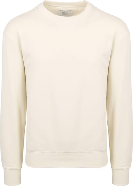 King Essentials The George Sweater Ecru - Maat XL - Heren - Sweaters