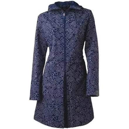 AGU Seq - Regenparka/Poncho - Dames - Blauw Dessin - Xs