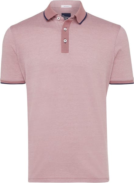 Tresanti polo detailed salmon KM