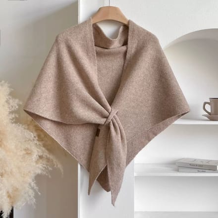 Sjaal & Shawl voor Dames – Gebreide Wrap – Cardigan Cape – Modieuze Schouder Sjaal