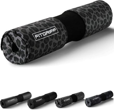 Halter Pad - Squat Pad - Krachttraining Nek - EVA Schuim - 44 cm - Luipaard