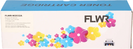 FLWR - Toners / HP 415A / geel / Geschikt voor HP