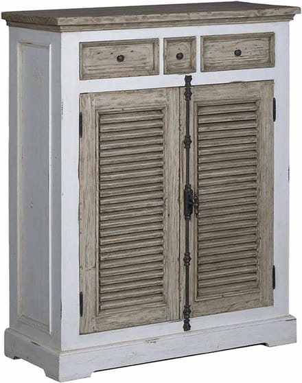 Tower Living meidenkast Amanda 100x40x120 cm grenen