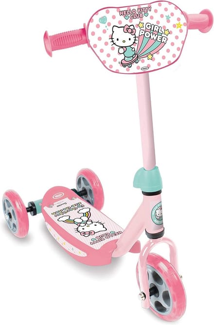 3-Wieler Scooter voor Kinderen Verstelbaar Stuur - Roze