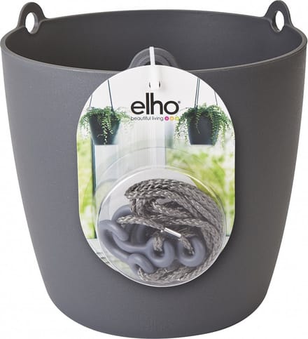 Elho brussels hangschaal 18cm - Antraciet
