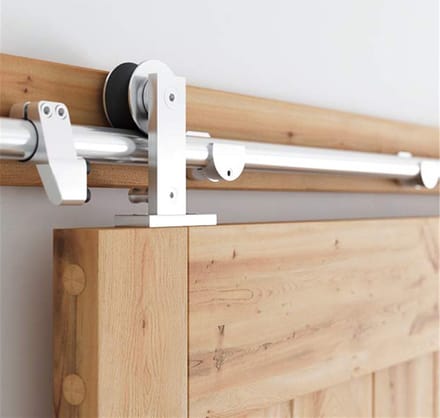 Schuifdeursysteem Modern - RVS - 200cm