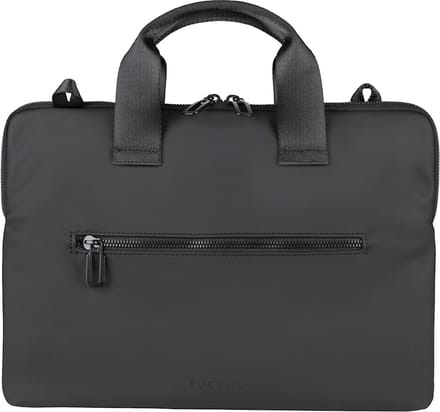 Tucano Gommo Tas MacBook 13-14 – Intern Laptopvak – Extern Vak voor Accessoires – Groot Intern Compartiment - Zwart