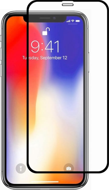 Geschikt voor iPhone 11 / iPhone XR tempered glass screenprotector volledige bescherming