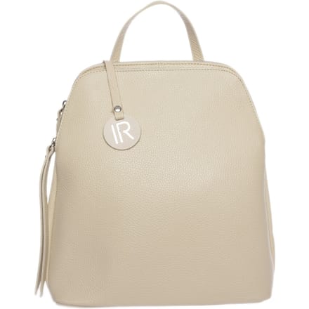 Isabella Rhea Beige Rundleer Tas