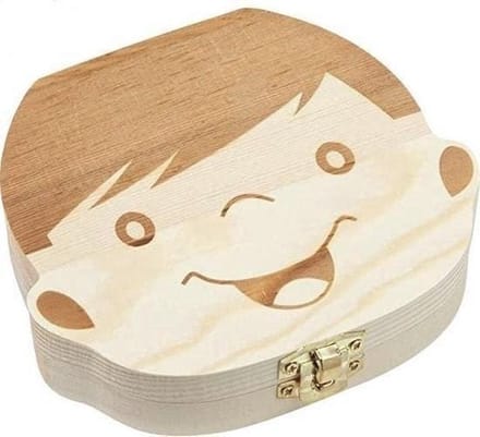 *** Tandendoos Jongen - Kraamcadeau - Melktanden - Herinneringen - Bewaren - van Heble® ***