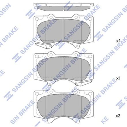 Remblokset HI-Q SP2033