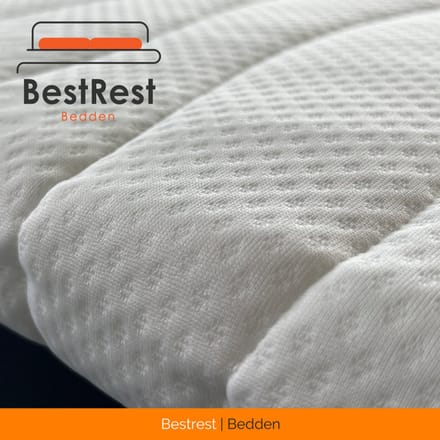 Topdekmatras - Topper - 160x200 Koudschuim - 7cm dik - Antibacterieel - Bestrest Bedden