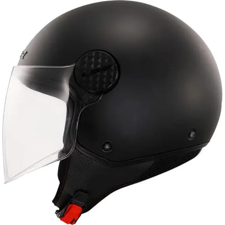 LS2 OF558 Sphere Lux II Solid Mat Zwart Jethelm - Helm