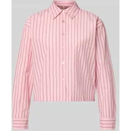 Overhemdblouse met knoopsluiting Model 'BARDOT'