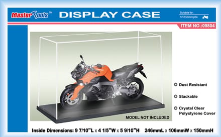Master Tools Modelbouwpakket - 09804 Display Case 246x106x150 mm Display case - MasterTools - Modelbouw