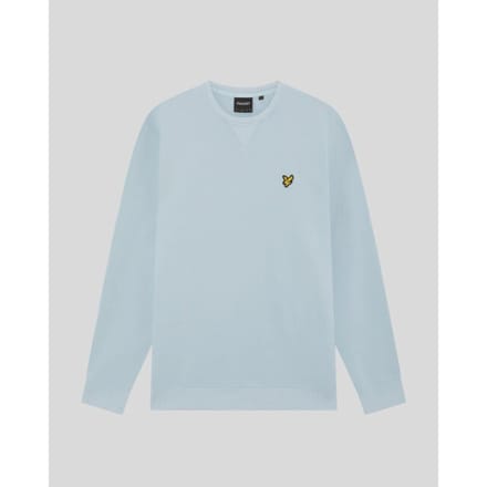 Lyle & Scott Sweat Crewneck Opal Blauw - Maat M - Heren - Sweaters