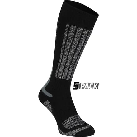 Starling Skikousen - 5-pack - Whistler - Zwart/Grijs - 39/42