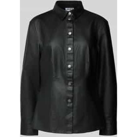 Overhemdblouse met knoopsluiting