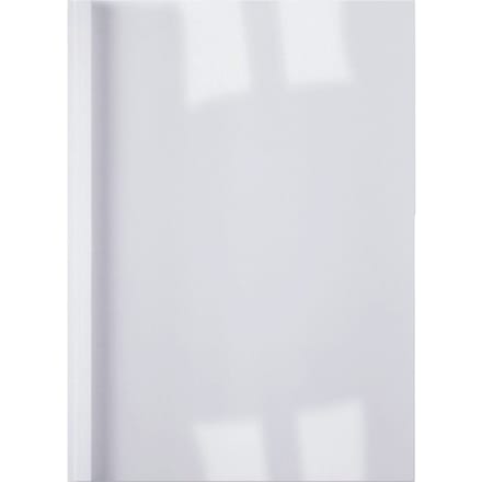 Thermische omslag gbc a4 1.5mm linnen wit | Doos a 100 stuk