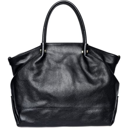 Isabella Rhea Zwart Rundleer Tas