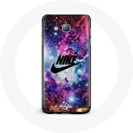 Coque pour Samsung Galaxy j3 2016 Nike Logo Espace Coloré