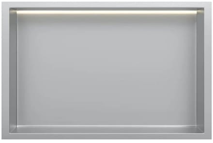 DutchLine - Inbouw Nis Met Ledstrip - 300x600 – RVS