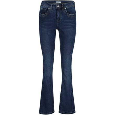 Red button flared Babette L/33 maat W36 X L34