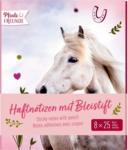 Pferdefreunde Kleefbriefjes met potlood