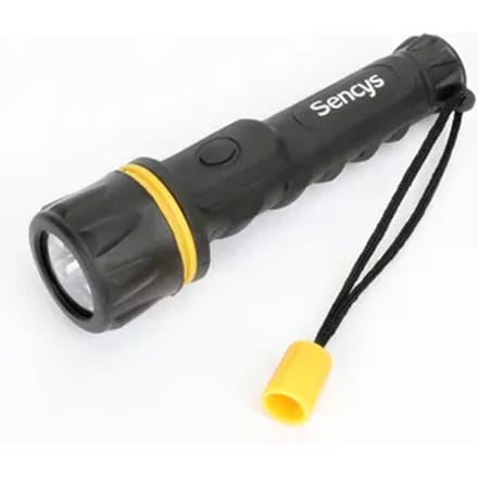 Sencys Zaklamp 3 Led 2aa
