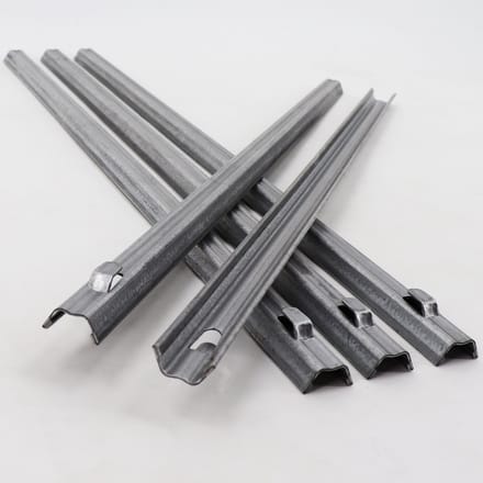 75 W-profiel hekanker, grondanker voor wildhek, boshek, weidehek, 70 cm