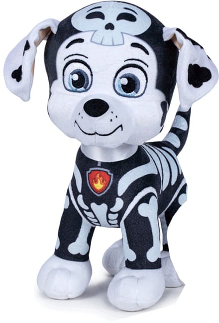 Paw Patrol - 27cm Skeleton Suit Marshall Knuffel