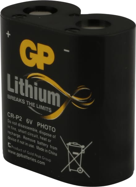 GPCRP2STD093C1 CR-P2 Fotobatterij Lithium 6 V 1 stuk(s)