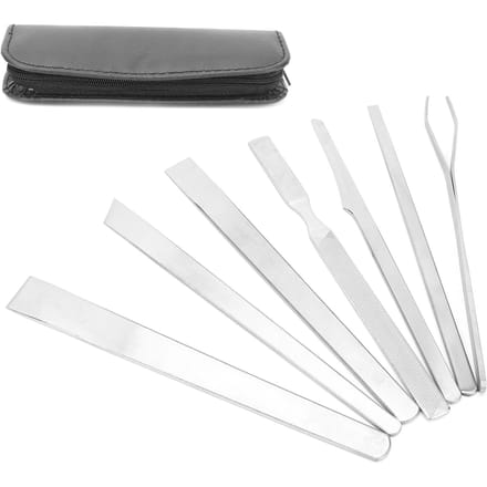 Pedicure Mes Set Huishoudelijk Ingegroeide Teennagel Dode Huid Eelt Verwijdering Pedicure Gereedschap Set white