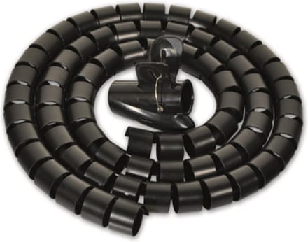 Desq 1408 Kabelslang Spiraalband 1,5 Meter met Invoeradapter